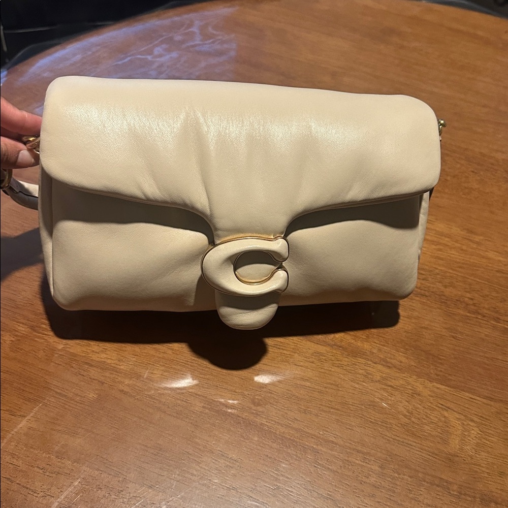 Coach Pillow Tabby Cream 26